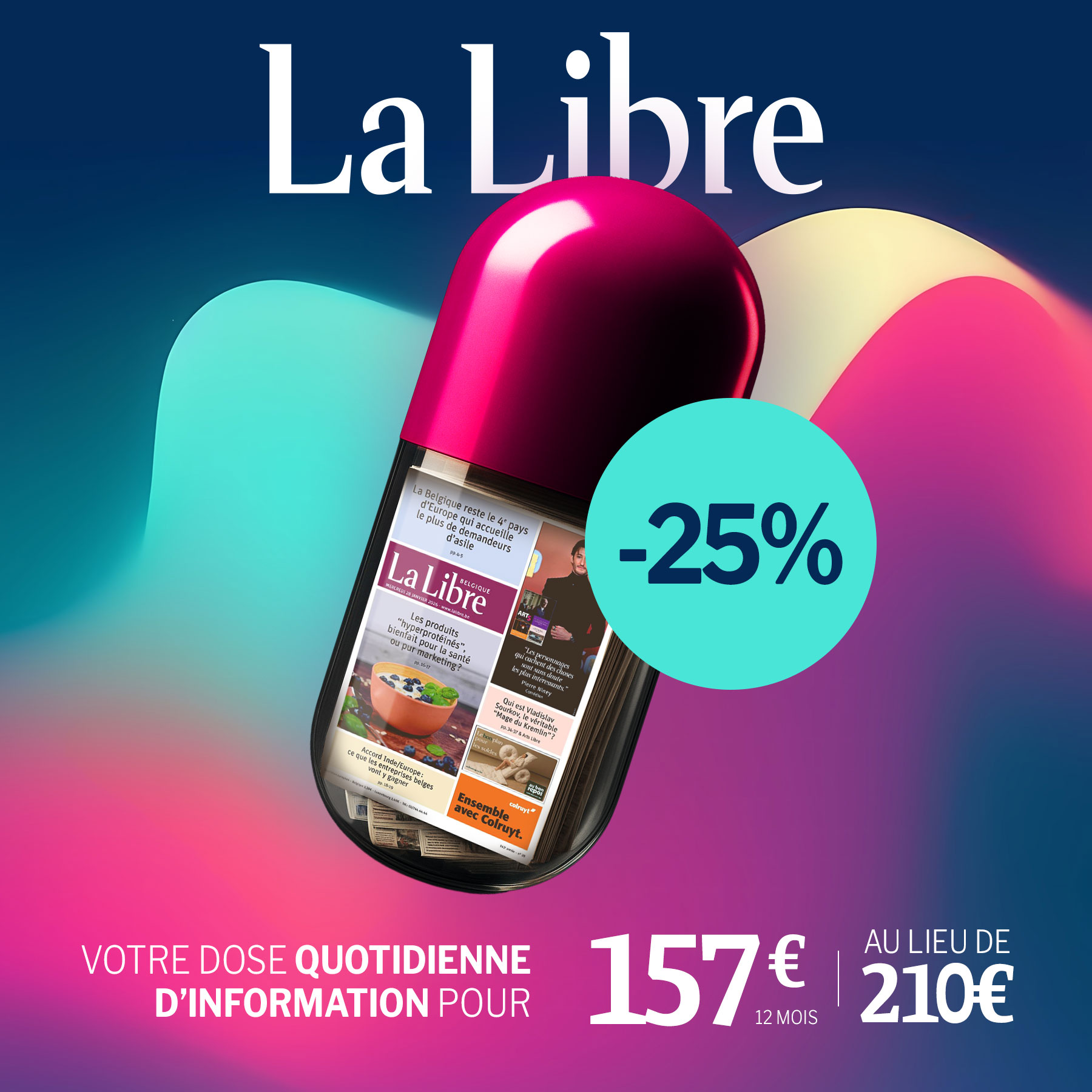 La Libre — Visuel carré